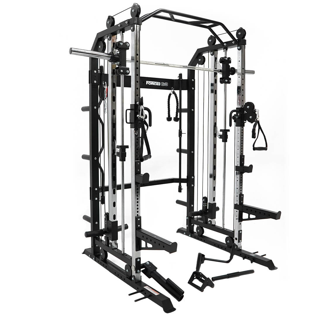 Force USA G3 All-In-One Trainer - Rack, Smith Machine en Multifunctioneel + Katrollen